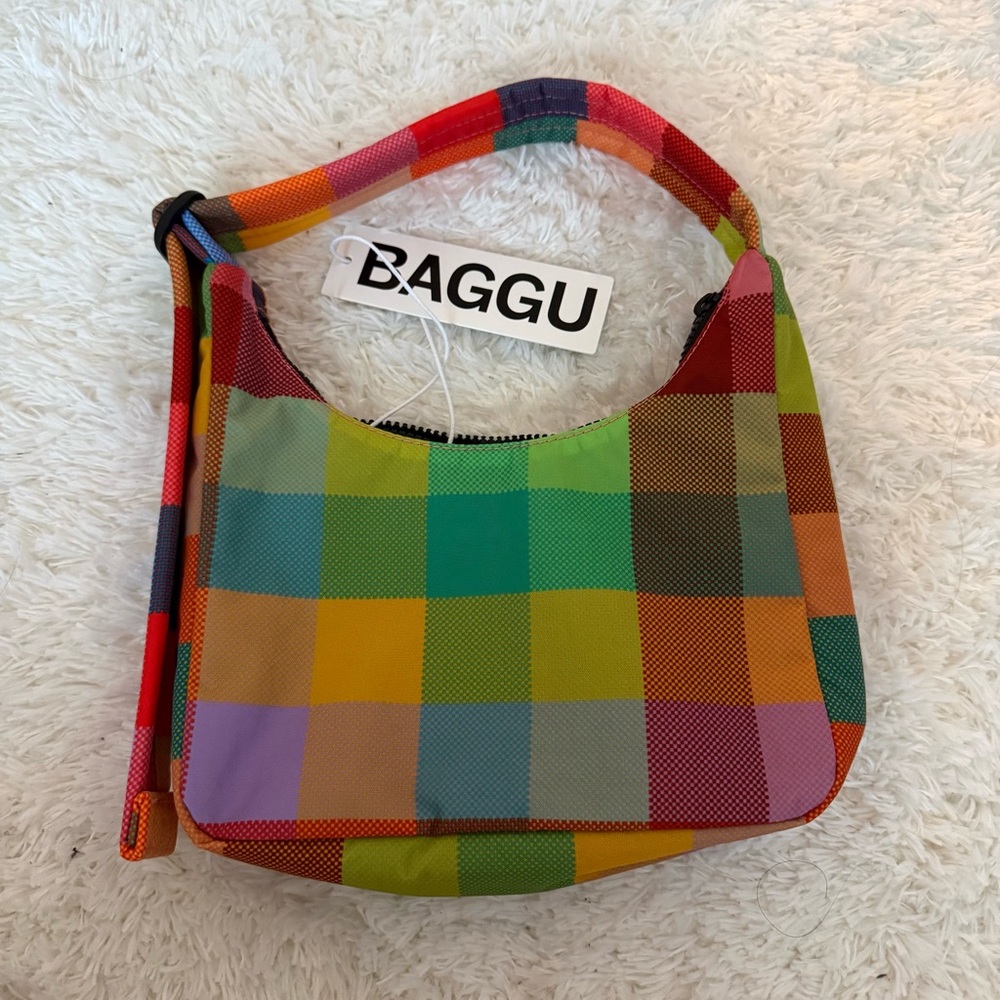 Baggu x urban outfitters madras mini shoulder bag - Picture 2 of 3